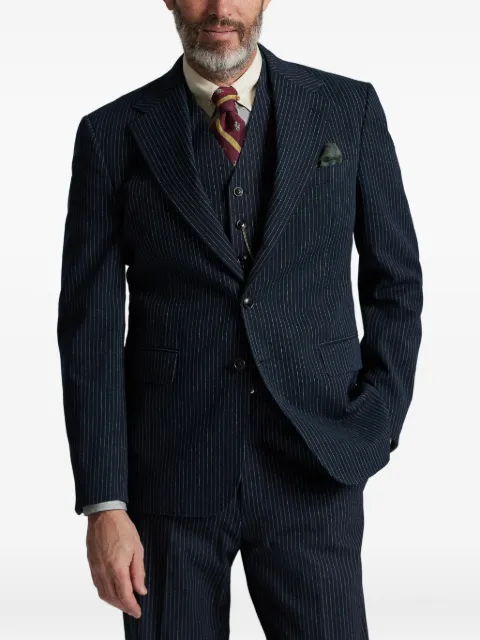 Ralph Lauren RRL pinstripe-pattern single-breasted blazer