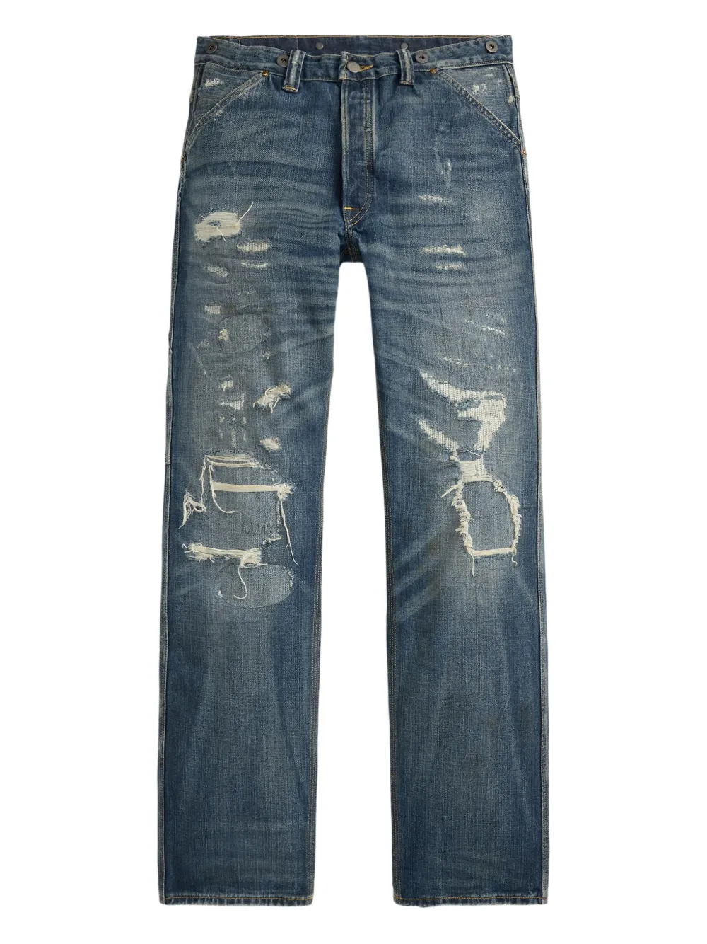 Ralph Lauren RRL Straight jeans Blauw