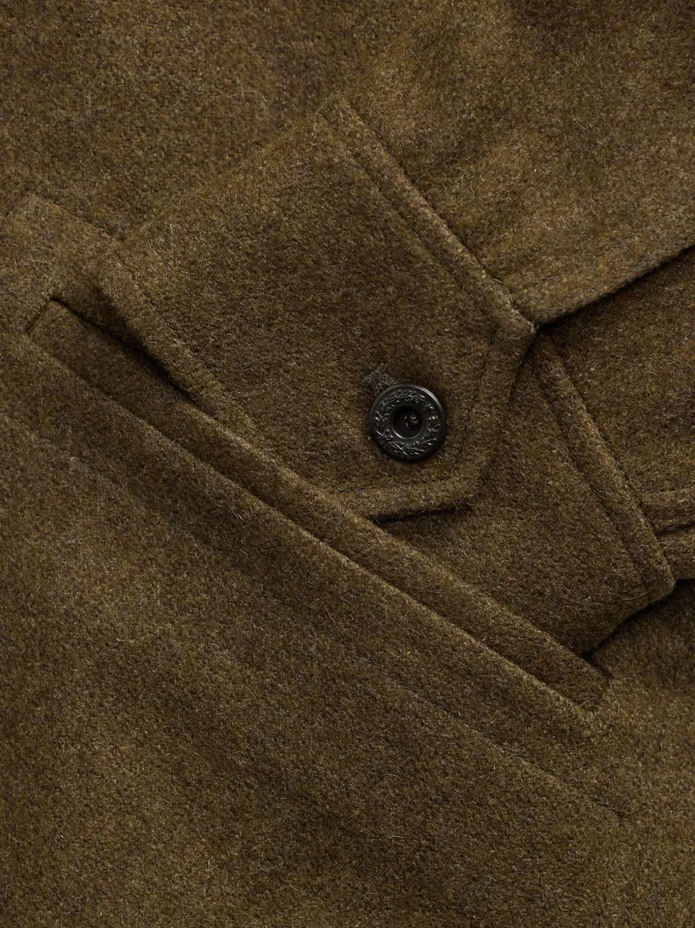 Ralph Lauren RRL Shirtjack met borstzak Groen