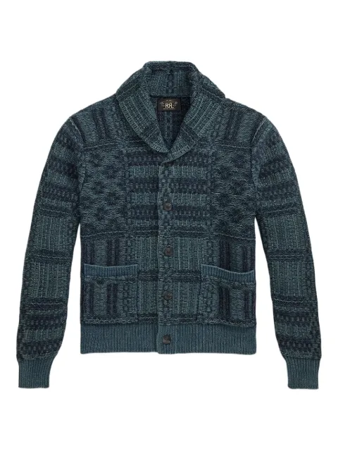 Ralph Lauren RRL patterned-jacquard cardigan