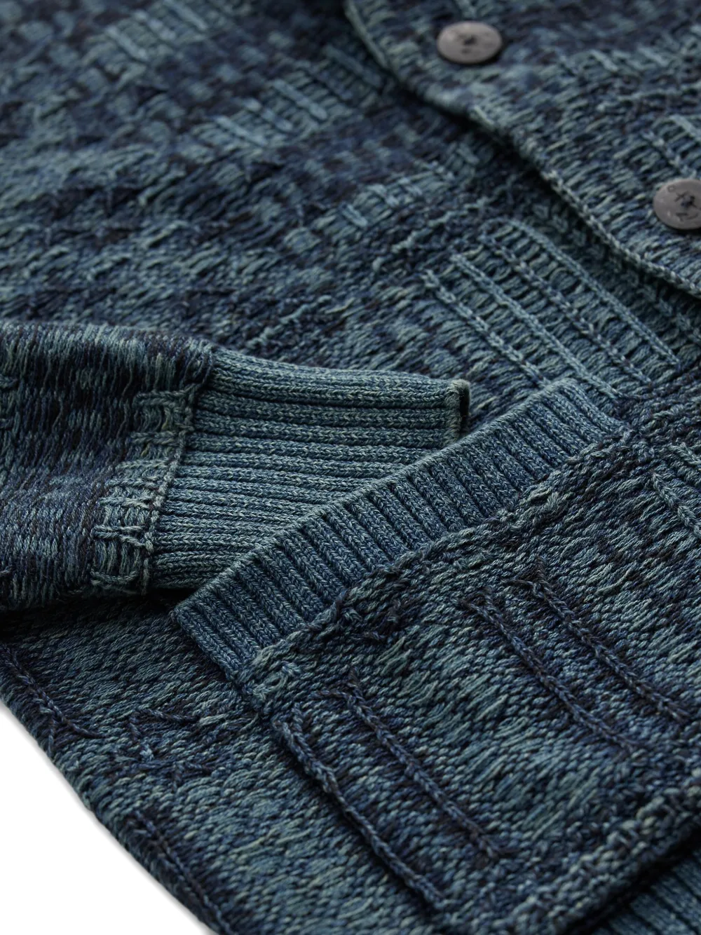 Ralph Lauren RRL Vest met jacquard-patroon Groen