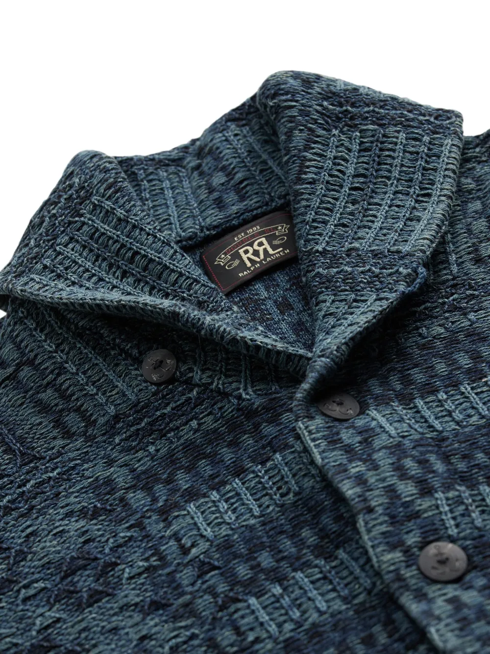 Ralph Lauren RRL Vest met jacquard-patroon Groen