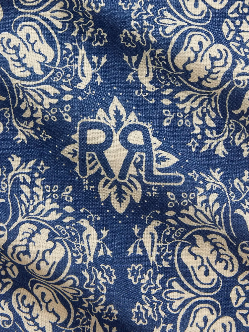 Ralph Lauren RRL Sjaal met bloemenprint Blauw