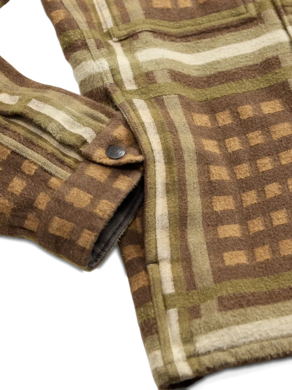 Ralph Lauren RRL Geruit katoenen overhemd Bruin