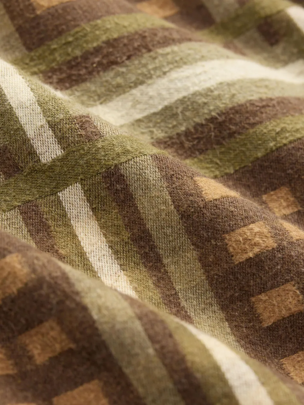 Ralph Lauren RRL Geruit katoenen overhemd Bruin