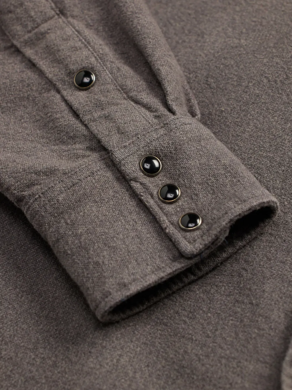 Rrl Button-up Shirt In Gray