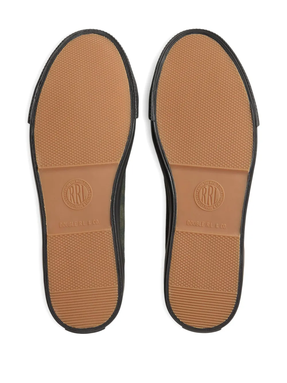 Ralph Lauren RRL Geruite sneakers Groen