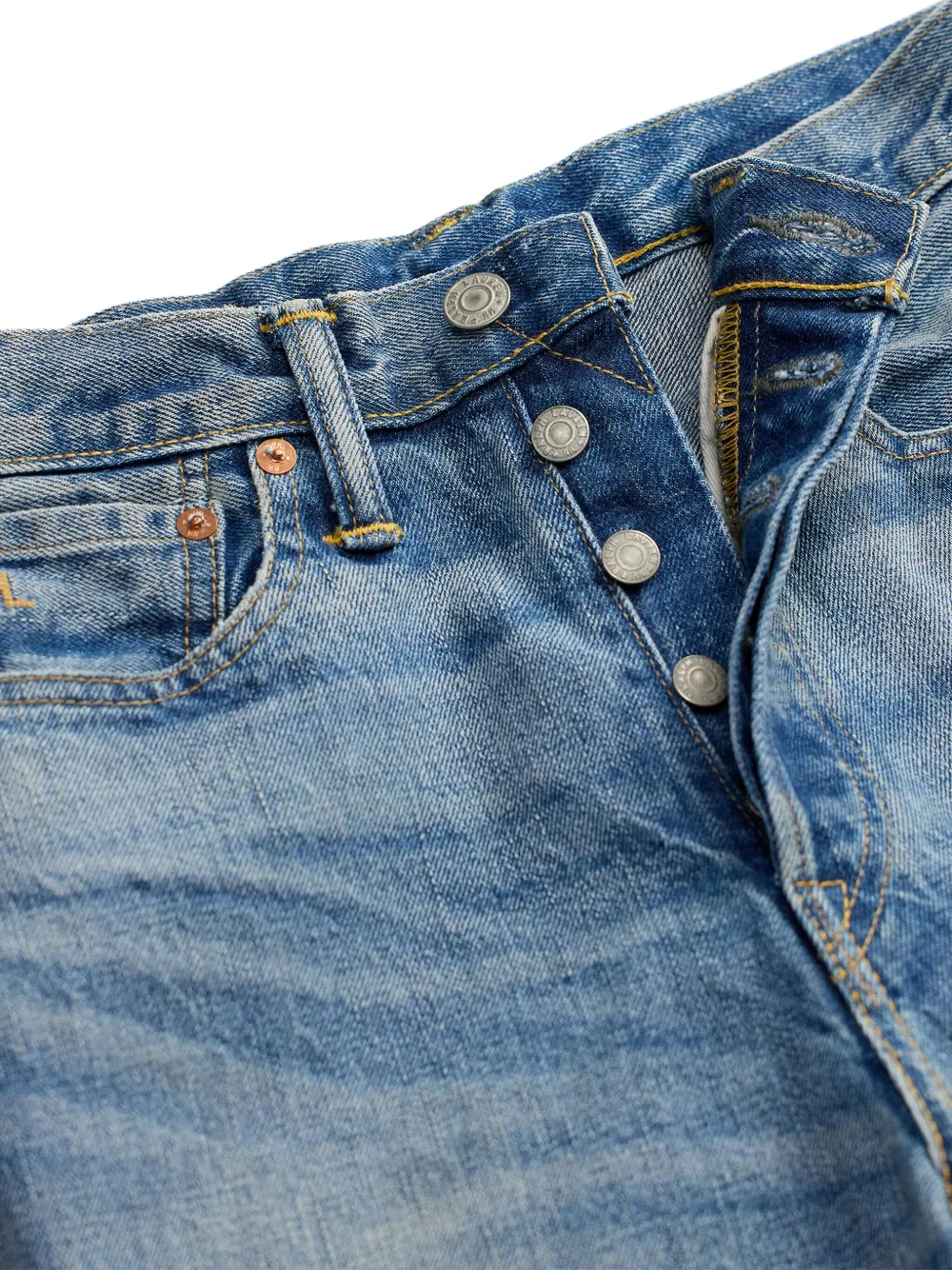 Ralph Lauren RRL Katoenen jeans Blauw