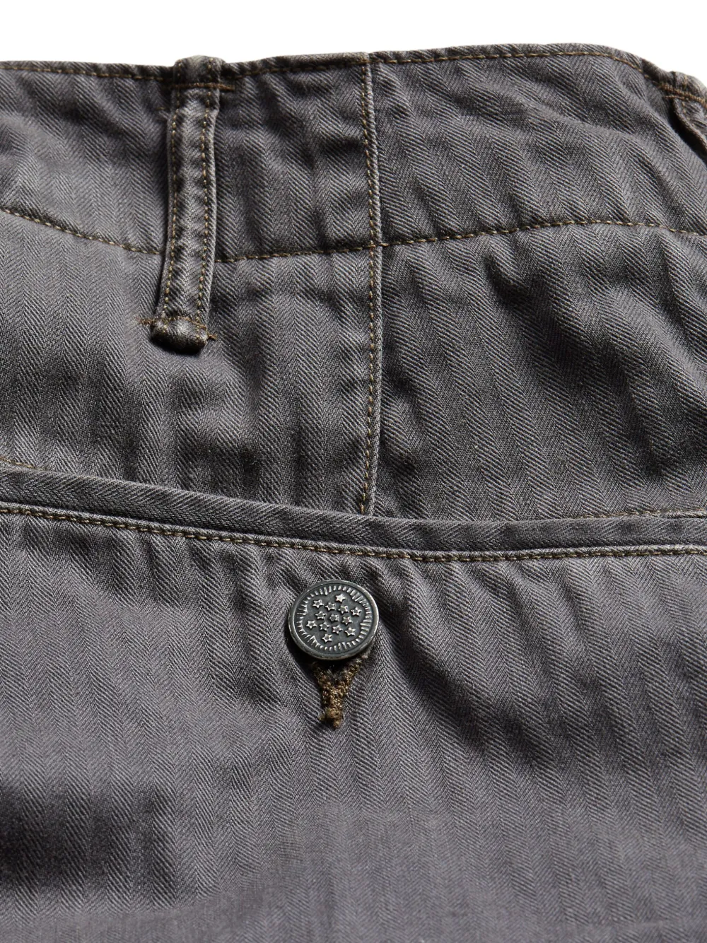 Ralph Lauren RRL Cargo broek met krijtstreep Zwart