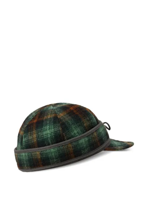 Ralph Lauren RRL plaid-check cap