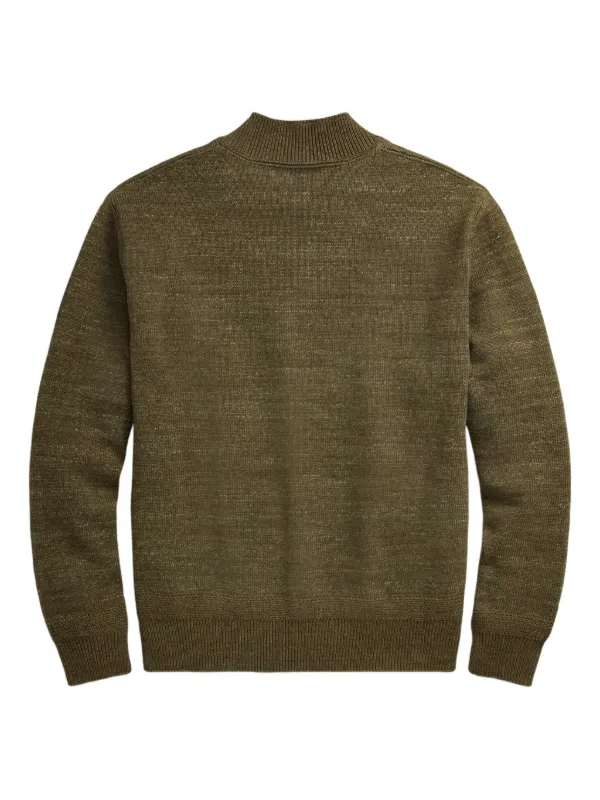 Ralph Lauren RRL ジップアップ カーディガン | グリーン | FARFETCH JP