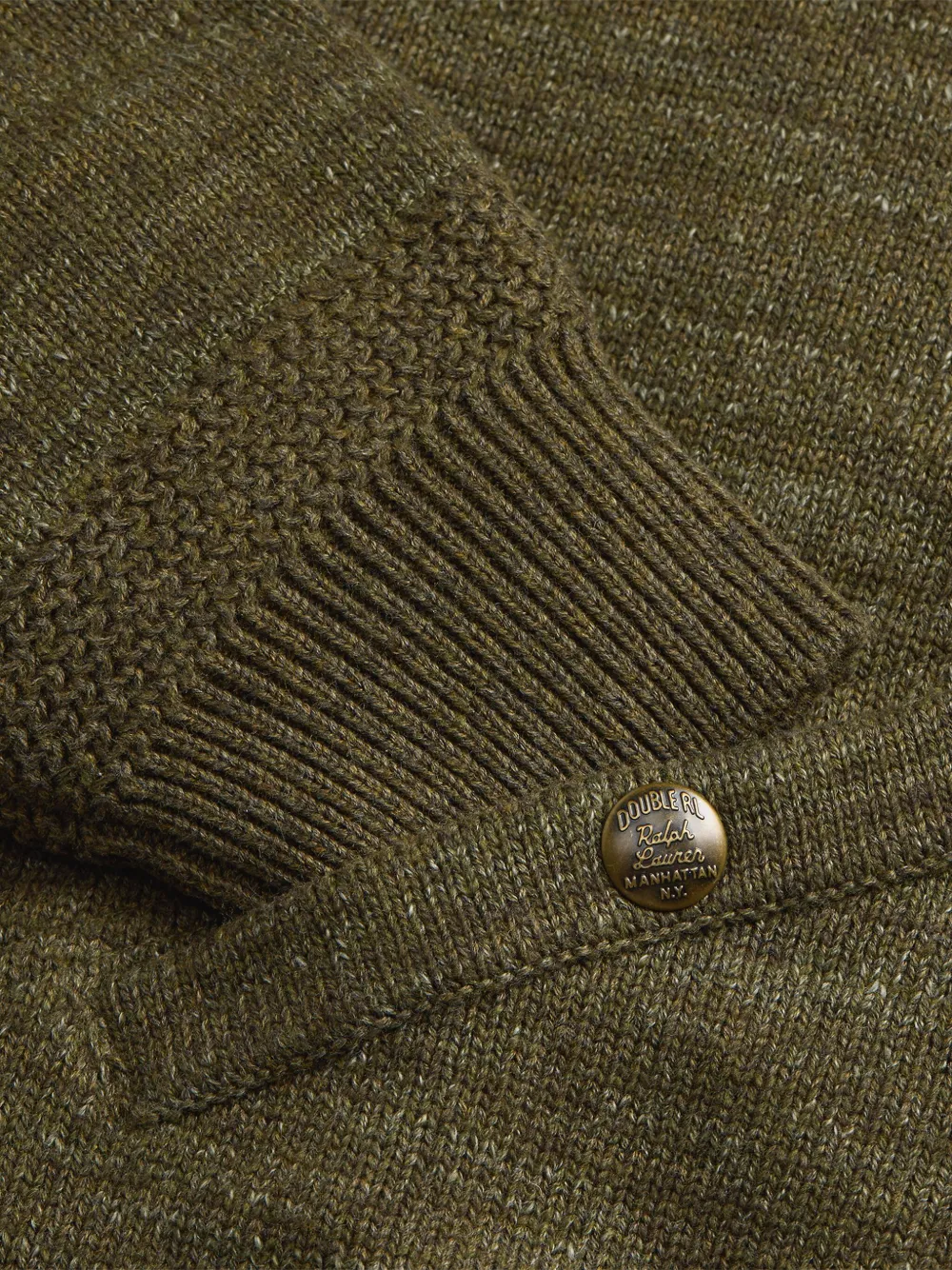 Ralph Lauren RRL Vest met rits Groen
