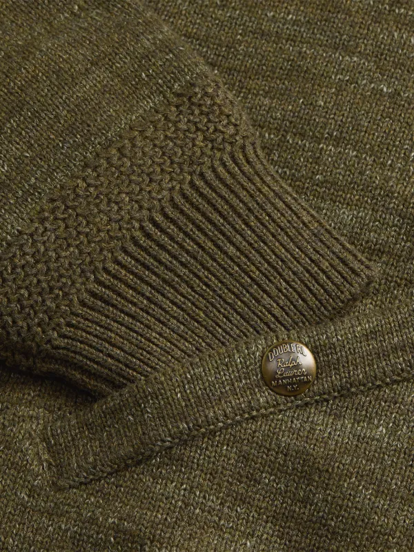 Ralph Lauren RRL ジップアップ カーディガン | グリーン | FARFETCH JP