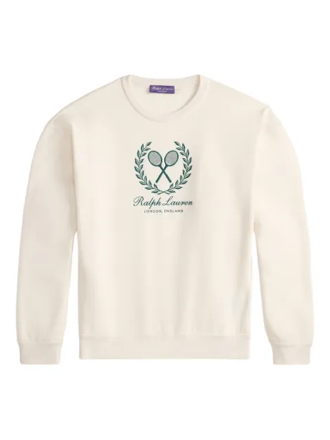 Ralph Lauren Purple Label tennis-motif sweatshirt
