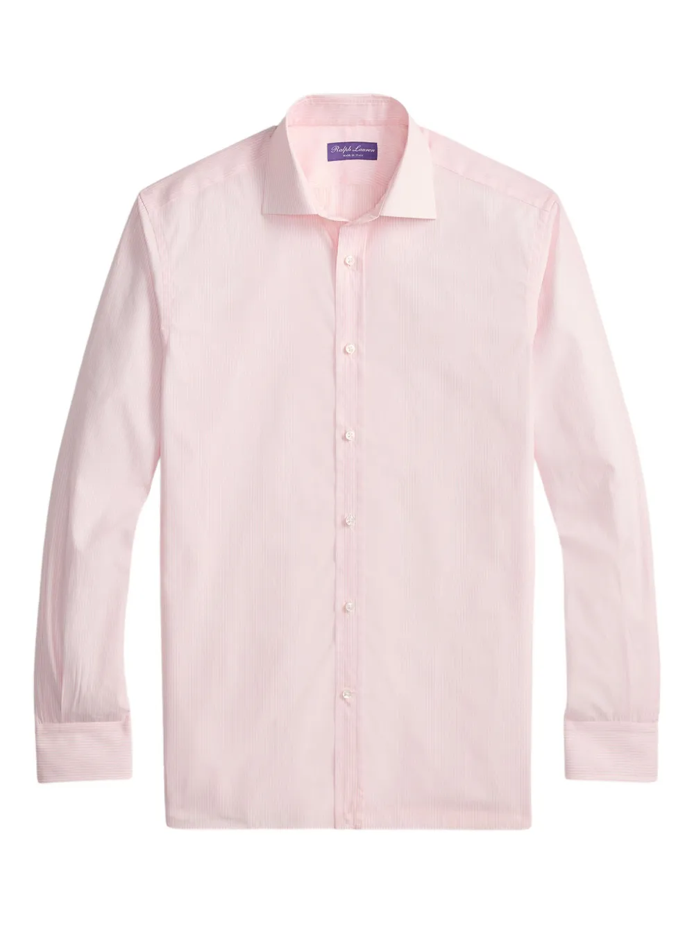 Ralph Lauren Purple Label long sleeve cotton shirt | Pink | Image 1
