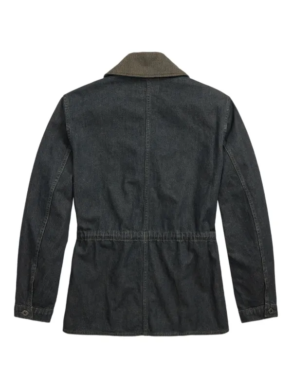 ジャケット・アウター RRL RAMSEY SHAWL COLLAR RANCH COAT Shearling-Collar Jacquard Ranch Jacket