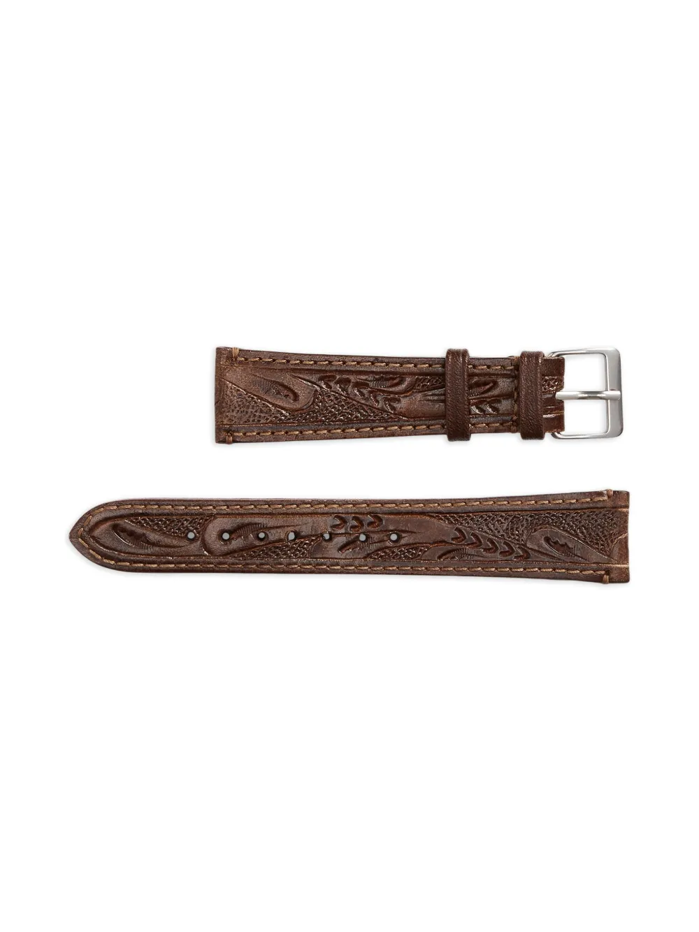 Ralph Lauren RRL debossed-leather watch strap | Watch Straps | Image 2
