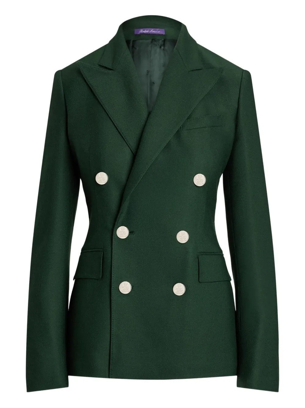 Ralph Lauren Collection Blazer met dubbele rij knopen Groen