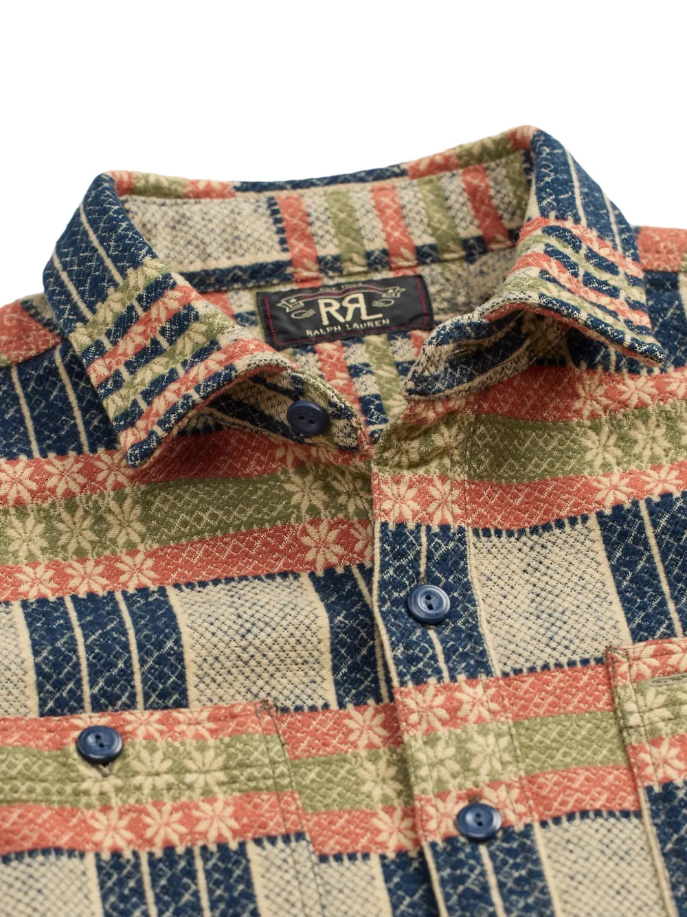 Rrl Farrell Shirt In Gold