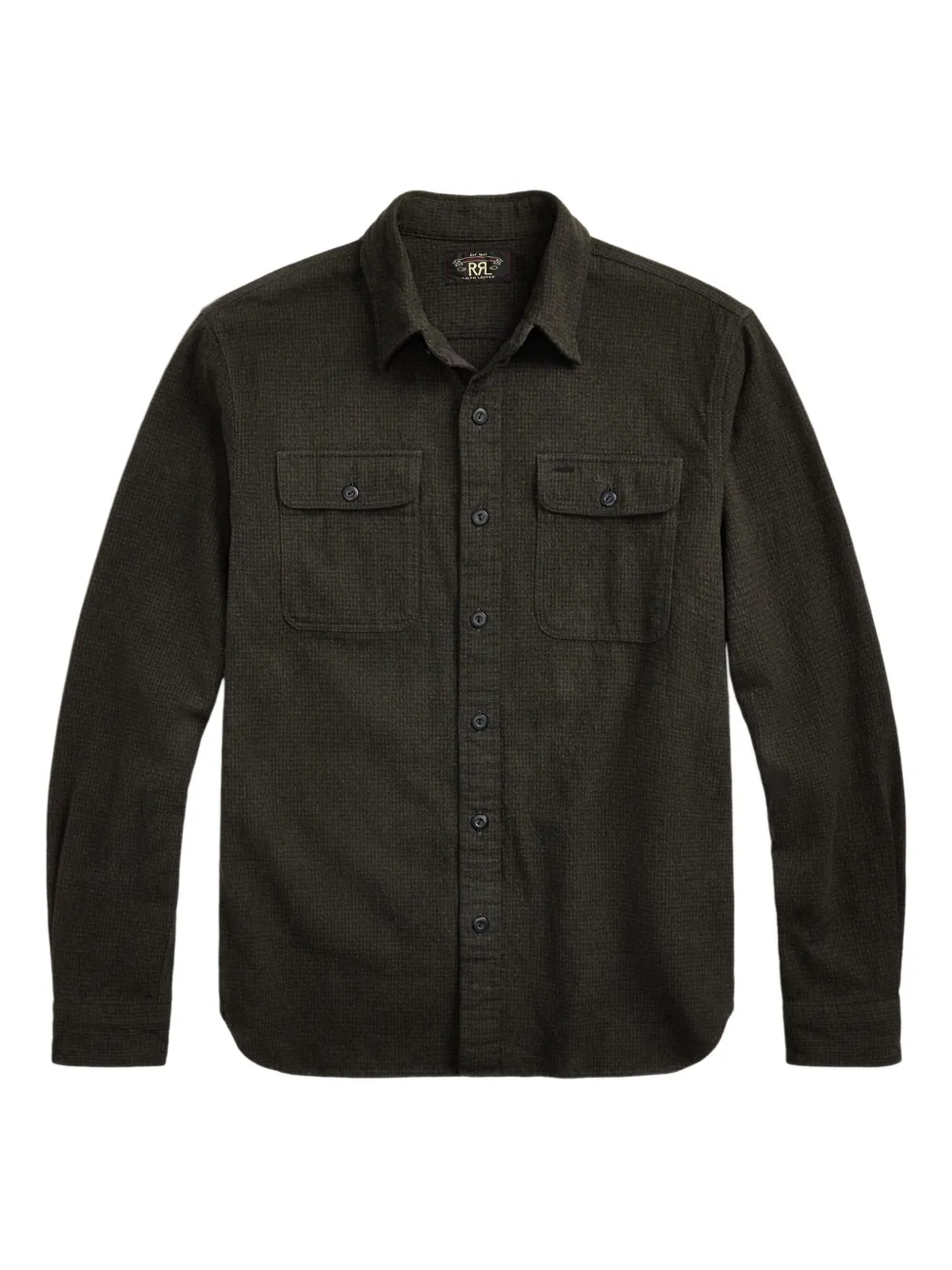 Ralph Lauren RRL camisa de algodón | marrón | Image 1
