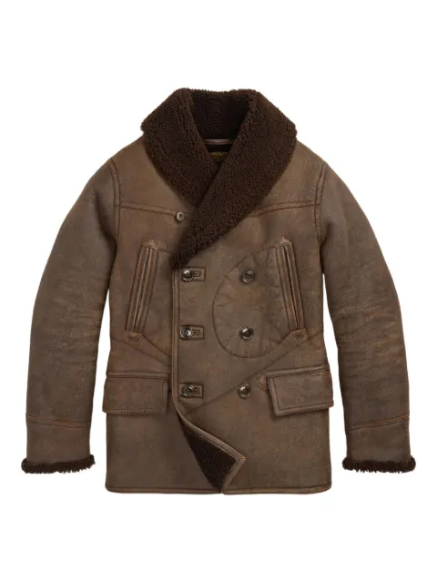 Ralph Lauren RRL double-breasted shearling jacket