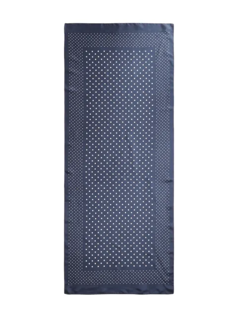 Ralph Lauren RRL mascada de seda con estampado de lunares