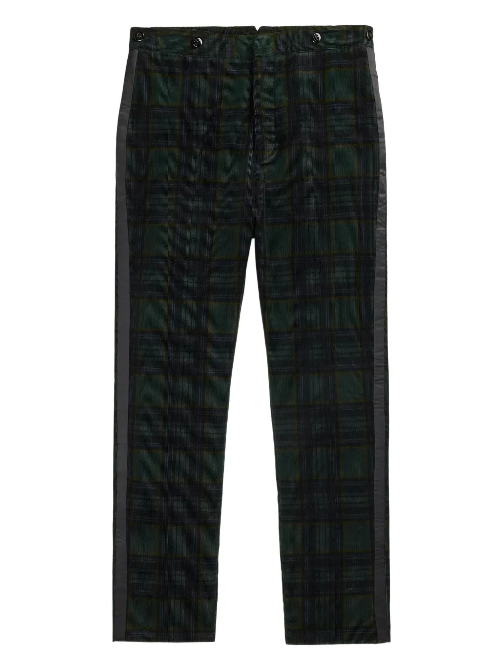 Ralph Lauren RRL Pantaloni affusolati a quadri - Verde