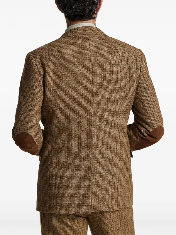 Ralph Lauren RRL チェックウール エルボーパッチジャケット