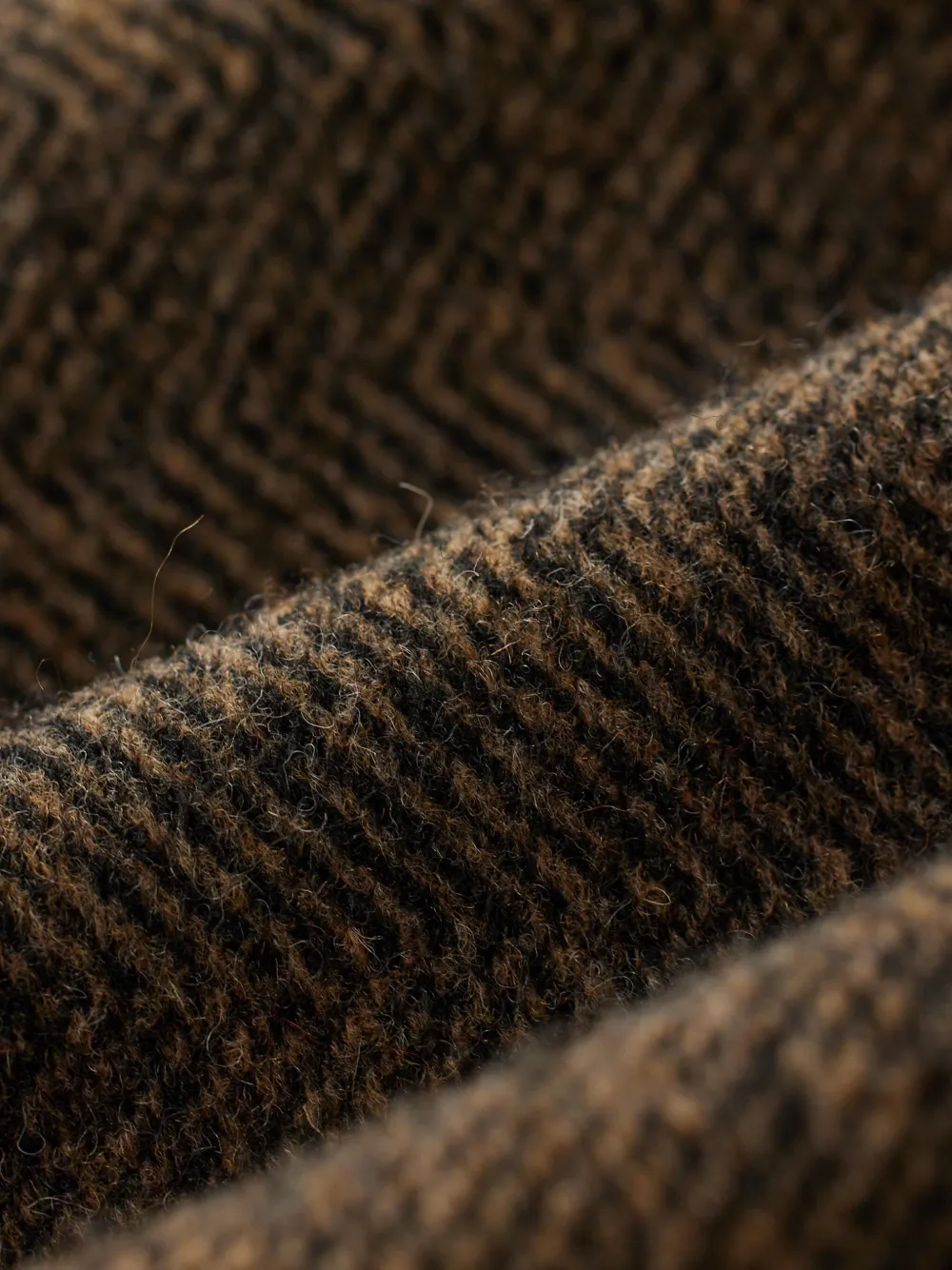 Rrl Knitted Button-down Cardigan In Brown