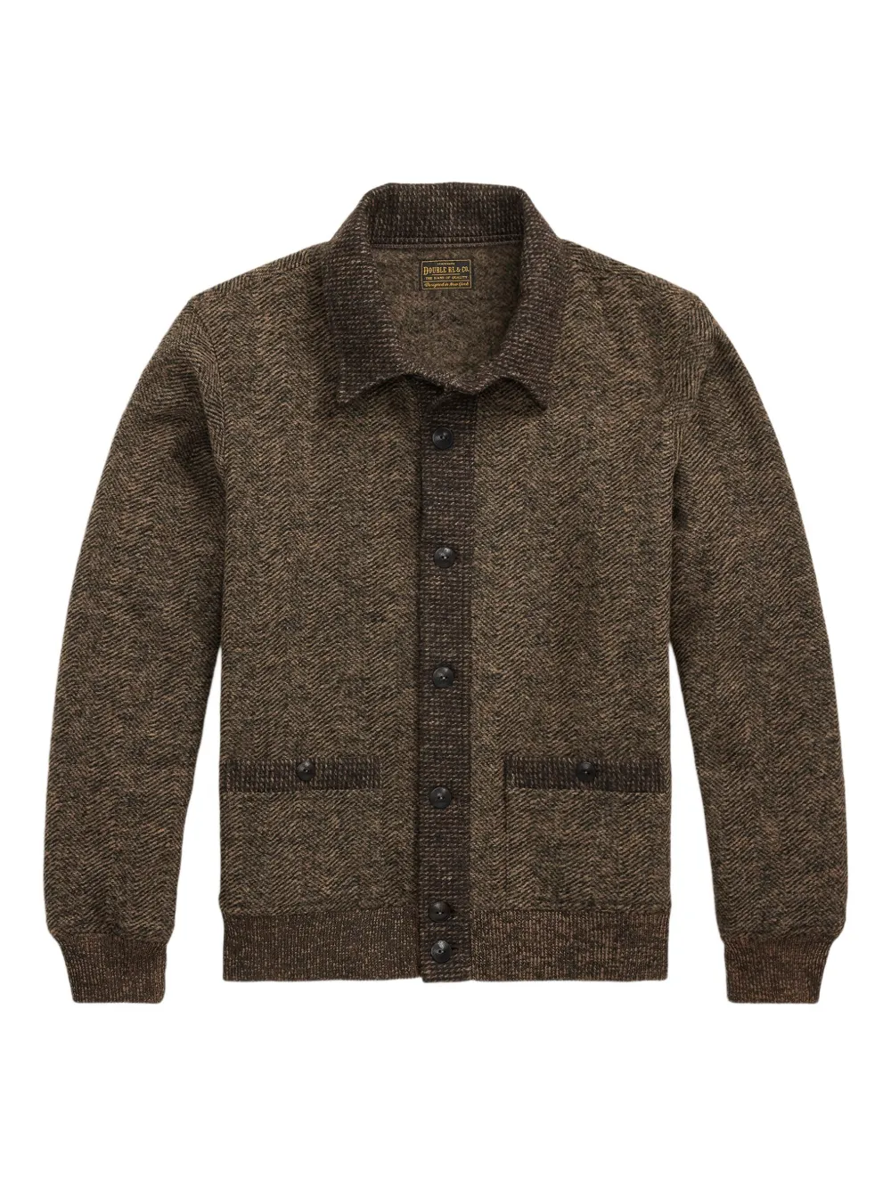 Ralph Lauren RRL ニット カーディガン - ブラウン Ralph Lauren RRL ニット カーディガン - ブラウン