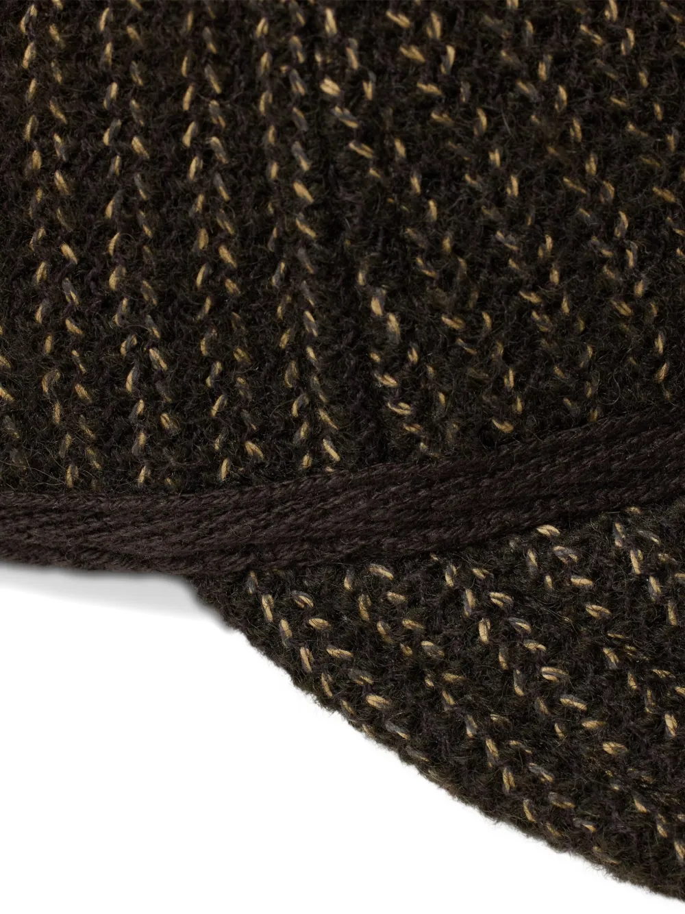 Ralph Lauren RRL Ribgebreide pet Bruin