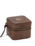 Ralph Lauren RRL leather zip watch box - Brown