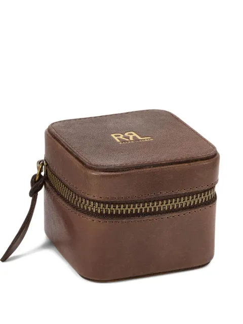 Ralph Lauren RRL leather zip watch box