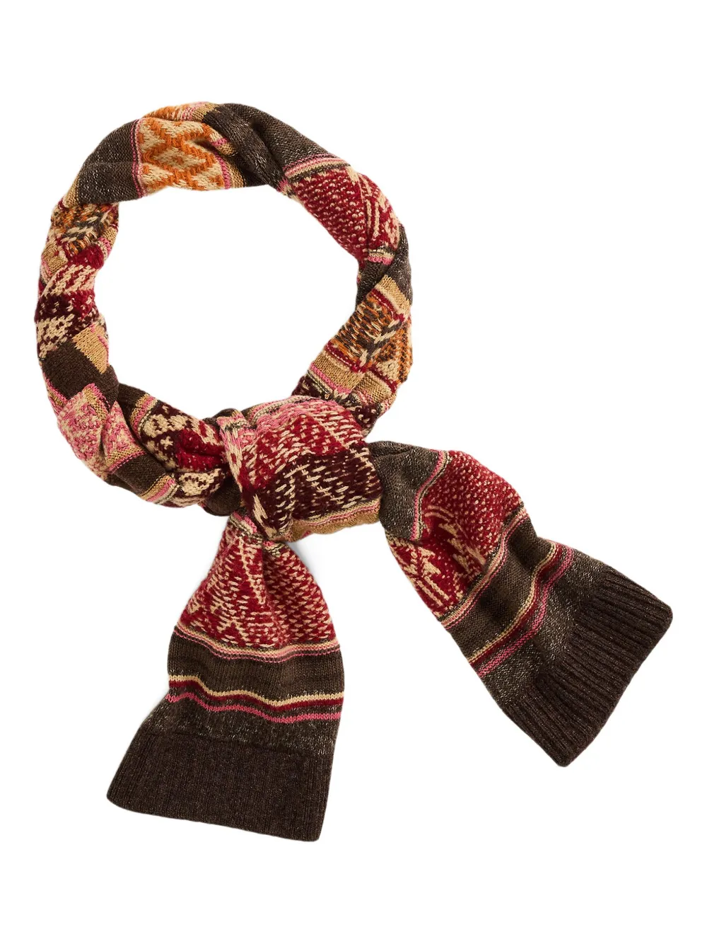 Ralph Lauren RRL Sjaal met patroon Bruin