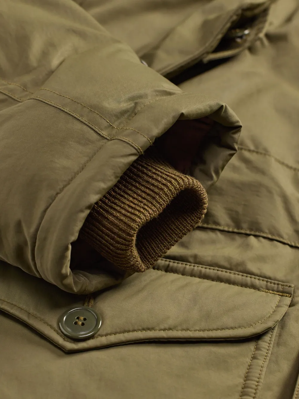 Ralph Lauren RRL Lammy parka Groen