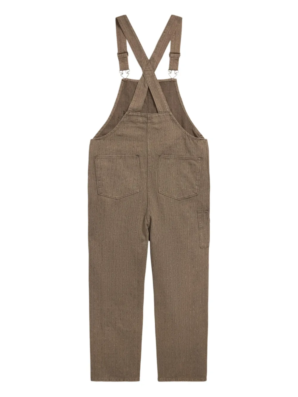Ralph Lauren RRL Tuinbroek met visgraat-patroon - Grijs