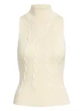 Ralph Lauren Collection roll-neck cable-knit vest - Neutrals
