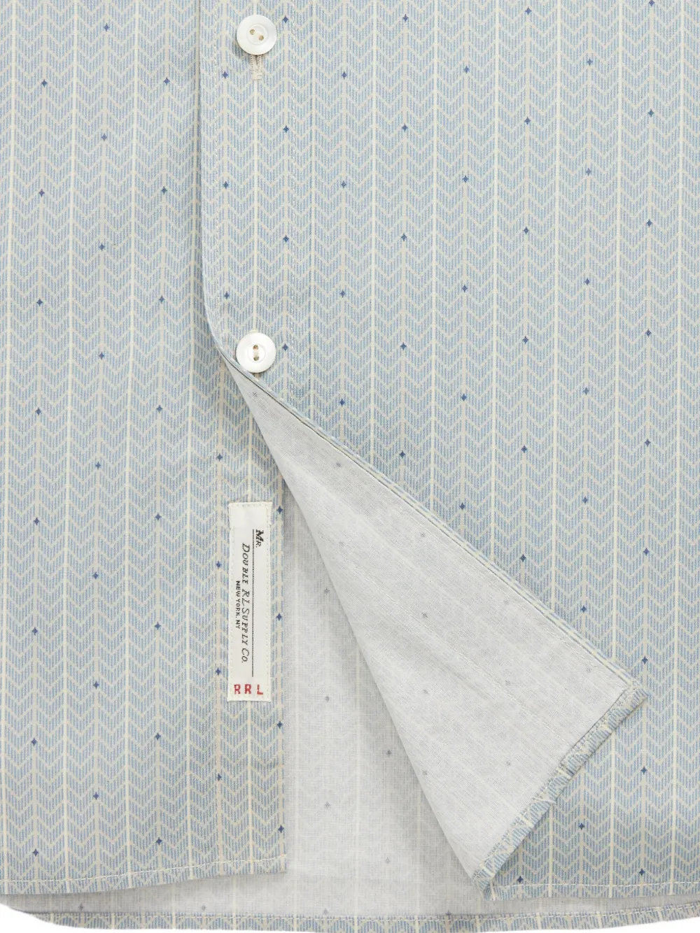 Ralph Lauren RRL Katoenen overhemd Blauw