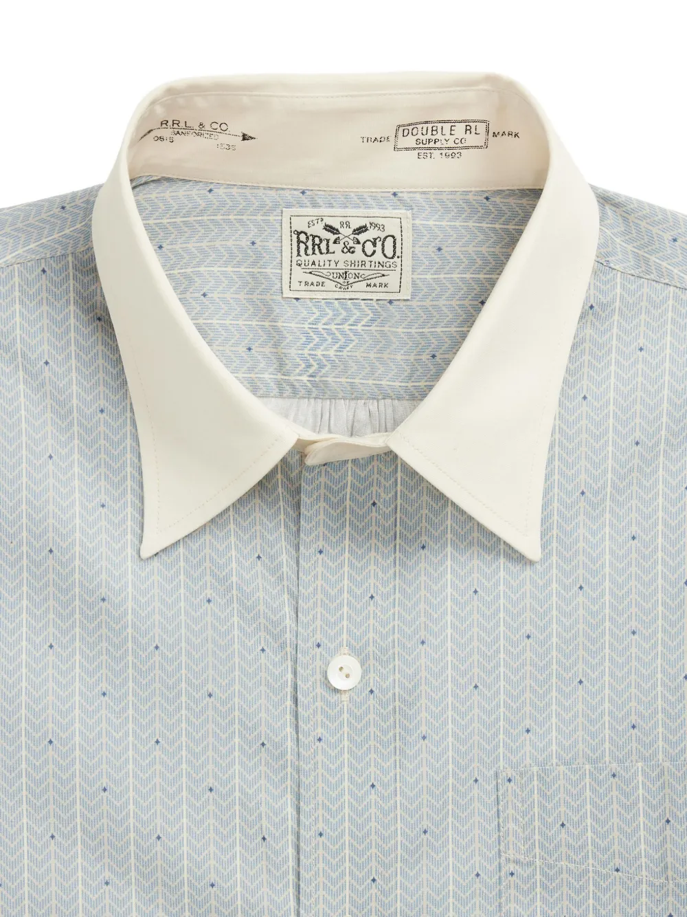 Ralph Lauren RRL Katoenen overhemd - Blauw