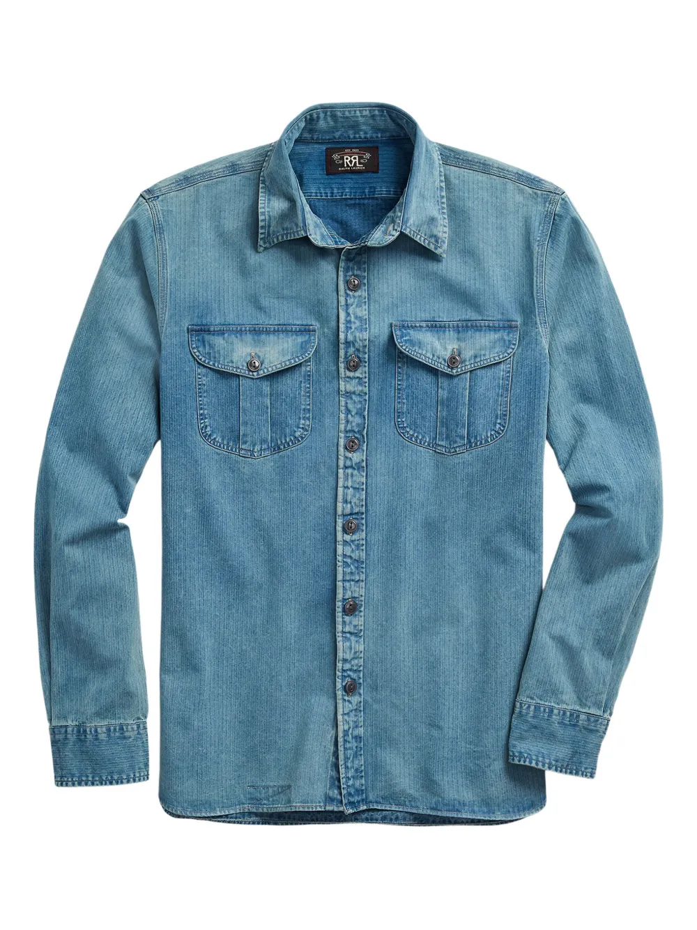 Ralph Lauren RRL Denim overhemd Blauw