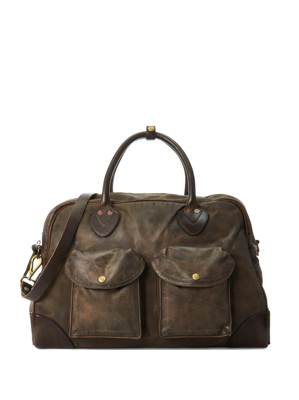 Ralph Lauren RRL large Burlington holdall | Brown | Image 1