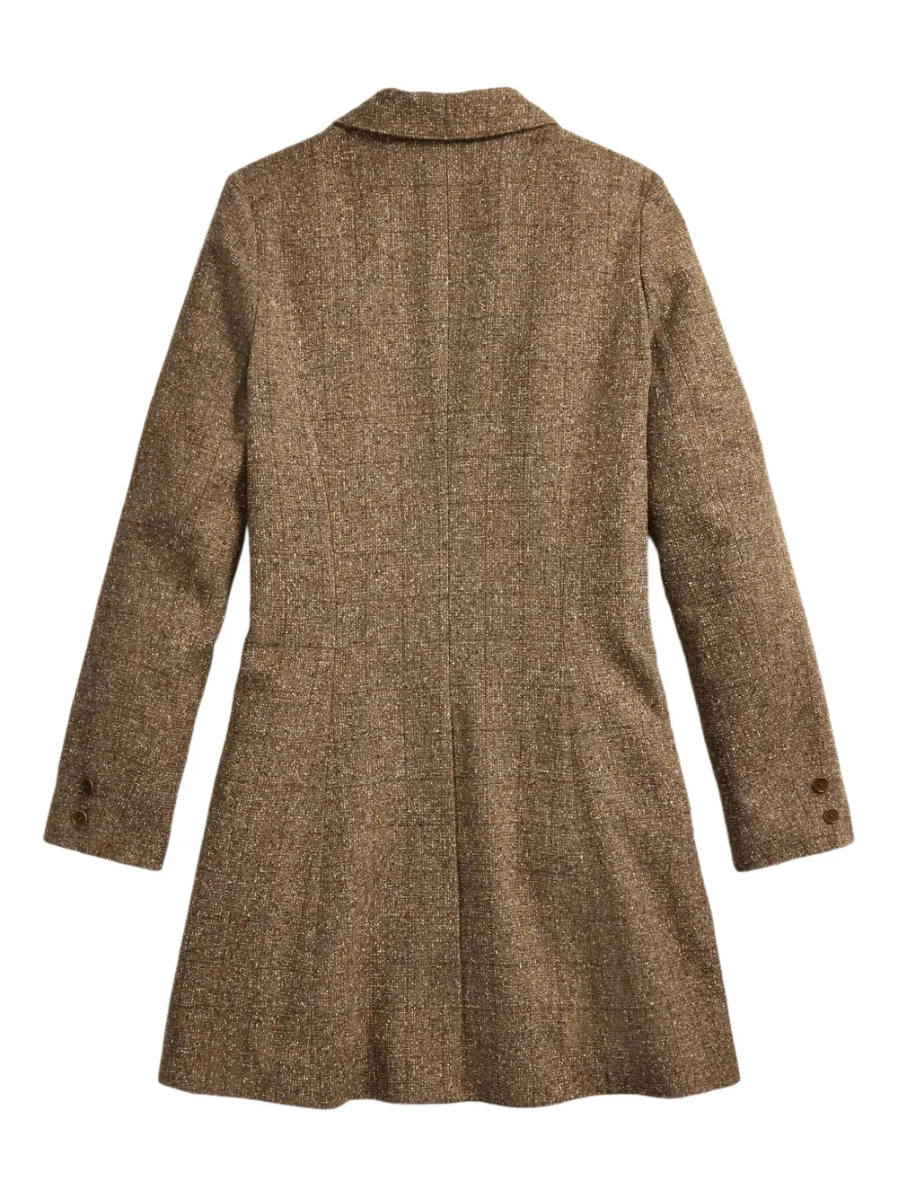 Rrl Halley Single-breasted Coat In Brown