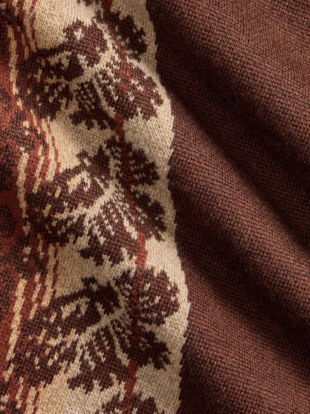 Ralph Lauren RRL Midi-rok met franje en franje Bruin