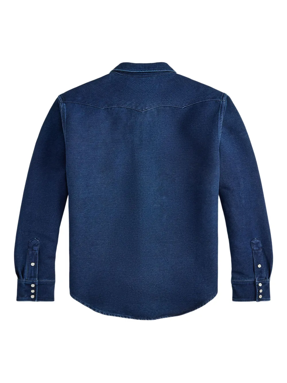 Ralph Lauren RRL brushed-cotton long-sleeve shirt - Blauw