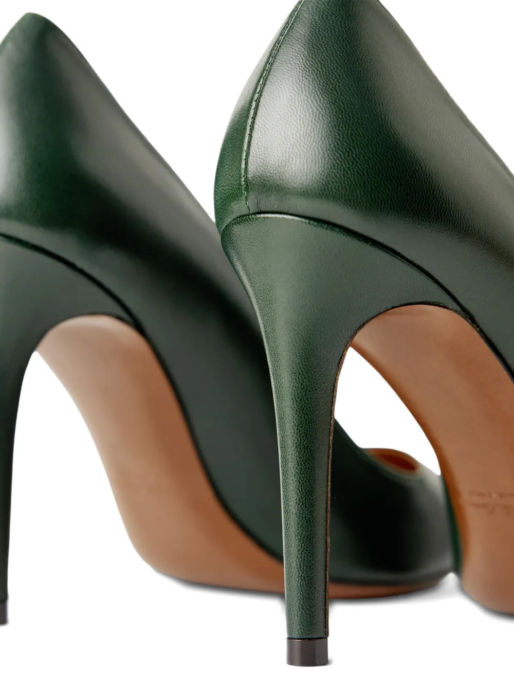 Ralph Lauren Collection 95mm Celia pointed-toe stiletto pumps Green
