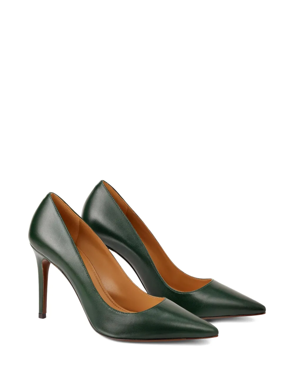 Ralph Lauren Collection 95mm Celia pointed-toe stiletto pumps Green