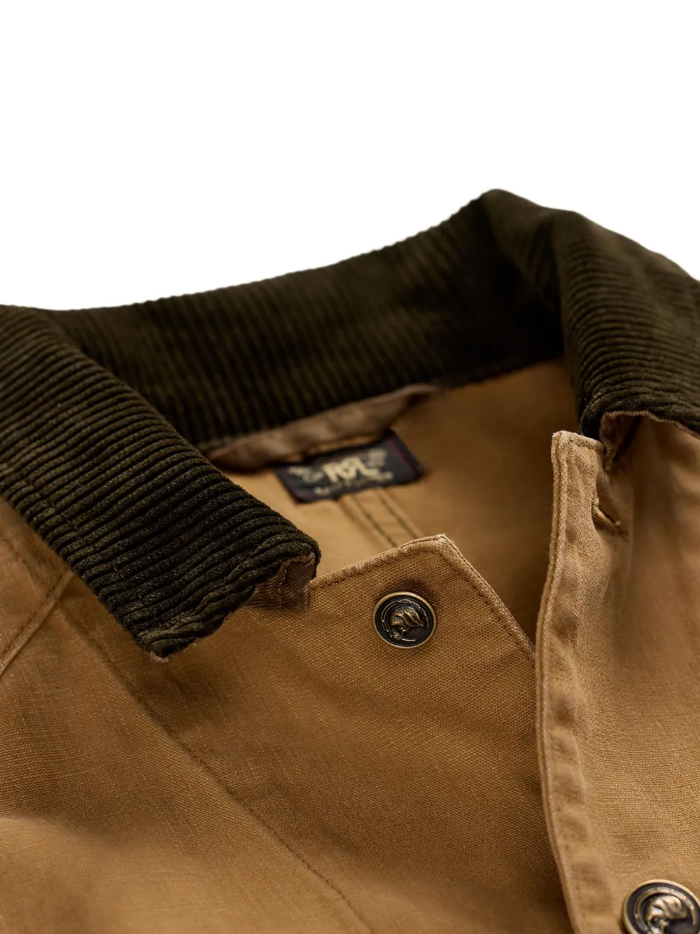 Rrl Caitlyn Canvas Jacket In Brown