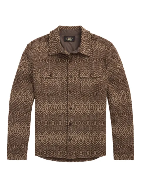 Ralph Lauren RRL patterned-jacquard shirt