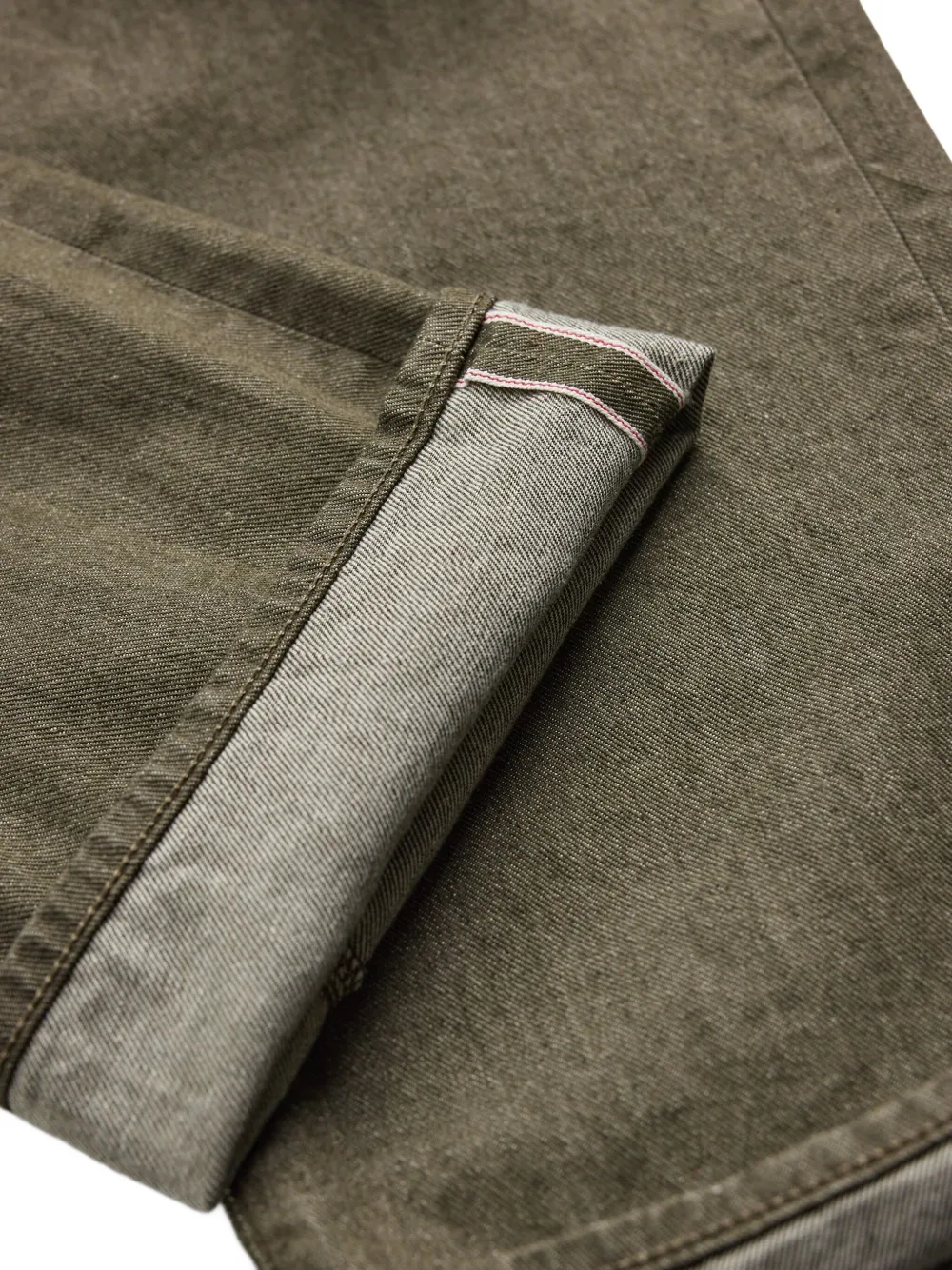 Ralph Lauren RRL Ruimvallende jeans Groen