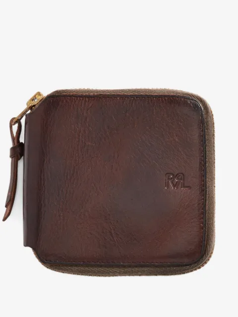 Ralph Lauren RRL leather zip wallet